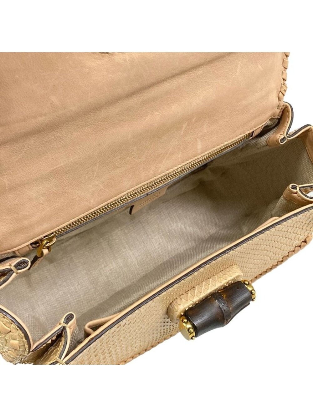 ★SOLD★ Gucci Handbag New Bamber Beige - Picture 7 of 15